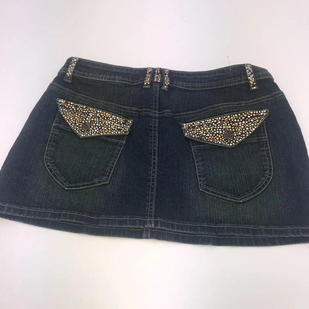 YOUNIQUE BLUE‎ JEAN MINI SKIRT